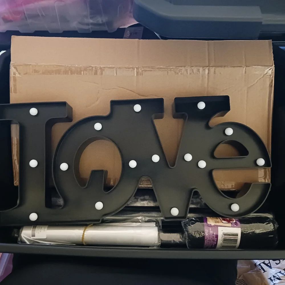 Love Lighted Sign